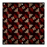 Oriental Dragon Motif Pattern Banner and Sign 3  x 3 