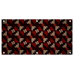 Oriental Dragon Motif Pattern Banner and Sign 4  x 2 
