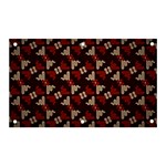 Oriental Dragon Motif Pattern Banner and Sign 5  x 3 