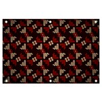 Oriental Dragon Motif Pattern Banner and Sign 6  x 4 