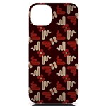Oriental Dragon Motif Pattern iPhone 14 Plus Black UV Print Case