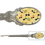 Seamless Pattern Of Sunglasses Tropical Leaves And Flowers Letter Opener