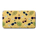 Seamless Pattern Of Sunglasses Tropical Leaves And Flowers Medium Bar Mat