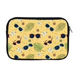 Seamless Pattern Of Sunglasses Tropical Leaves And Flowers Apple MacBook Pro 17  Zipper Case