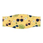 Seamless Pattern Of Sunglasses Tropical Leaves And Flowers Stretchable Headband