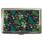 Pattern Forest Leaf Flower Motif Cigarette Money Case