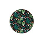Pattern Forest Leaf Flower Motif Hat Clip Ball Marker (10 pack)