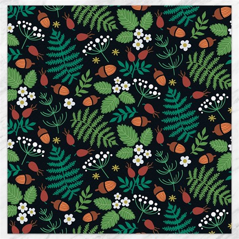 Pattern Forest Leaf Flower Motif Canvas 16  x 16  from ArtsNow.com 15.2 x15.41  Canvas - 1
