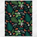 Pattern Forest Leaf Flower Motif Canvas 18  x 24 