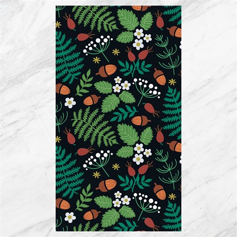 Pattern Forest Leaf Flower Motif Canvas 40  x 72  from ArtsNow.com 39.28 x69.23  Canvas - 1