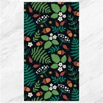 Pattern Forest Leaf Flower Motif Canvas 40  x 72 