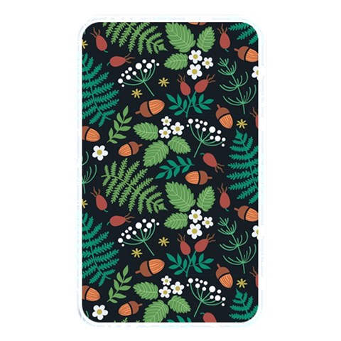 Pattern Forest Leaf Flower Motif Memory Card Reader (Rectangular) from ArtsNow.com Front
