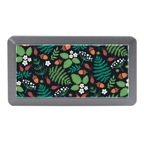 Pattern Forest Leaf Flower Motif Memory Card Reader (Mini) from ArtsNow.com Front