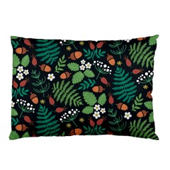 Pattern Forest Leaf Flower Motif Pillow Case (Two Sides) from ArtsNow.com Back
