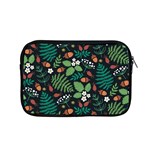 Pattern Forest Leaf Flower Motif Apple MacBook Pro 15  Zipper Case
