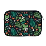 Pattern Forest Leaf Flower Motif Apple MacBook Pro 17  Zipper Case