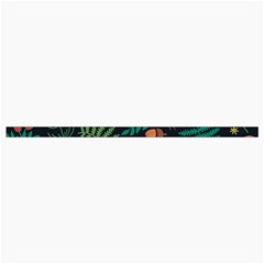 Pattern Forest Leaf Flower Motif Roll Up Canvas Pencil Holder (M) from ArtsNow.com Strap