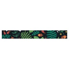 Pattern Forest Leaf Flower Motif Make Up Case (Small) from ArtsNow.com Zipper Tape Front