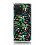 Pattern Forest Leaf Flower Motif Samsung Galaxy S20 Ultra 6.9 Inch TPU UV Case