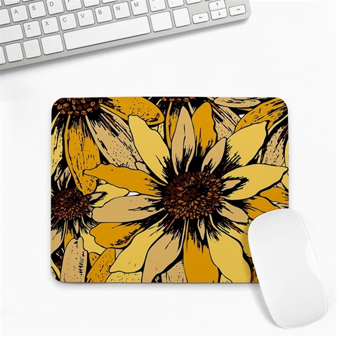 Colorful Seamless Floral Pattern Small Mousepad from ArtsNow.com Front