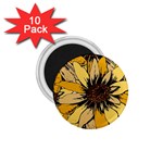 Colorful Seamless Floral Pattern 1.75  Magnets (10 pack) 