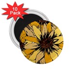 Colorful Seamless Floral Pattern 2.25  Magnets (10 pack) 