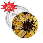 Colorful Seamless Floral Pattern 2.25  Buttons (100 pack) 