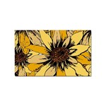 Colorful Seamless Floral Pattern Sticker Rectangular (10 pack)