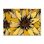 Colorful Seamless Floral Pattern Sticker A4 (100 pack)