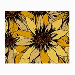 Colorful Seamless Floral Pattern Small Glasses Cloth