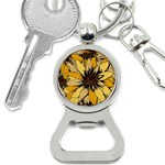 Colorful Seamless Floral Pattern Bottle Opener Key Chain