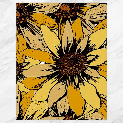 Colorful Seamless Floral Pattern Canvas 18  x 24  from ArtsNow.com 17.8 x23.08  Canvas - 1