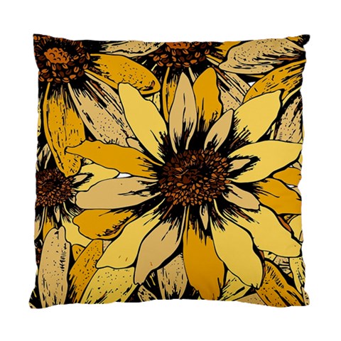 Colorful Seamless Floral Pattern Standard Cushion Case (Two Sides) from ArtsNow.com Front