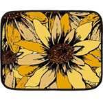 Colorful Seamless Floral Pattern Two Sides Fleece Blanket (Mini)