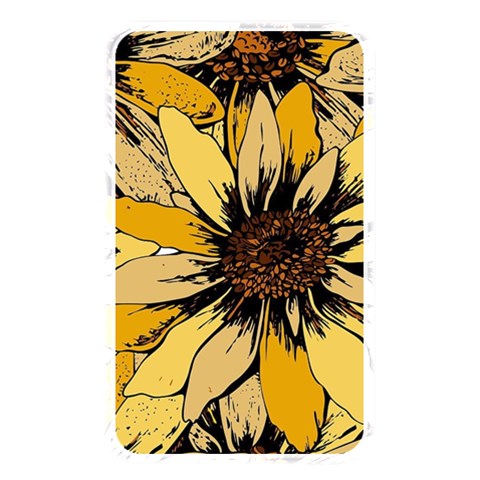 Colorful Seamless Floral Pattern Memory Card Reader (Rectangular) from ArtsNow.com Front
