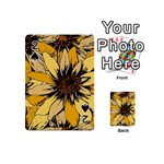 Colorful Seamless Floral Pattern Playing Cards 54 Designs (Mini)