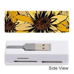 Colorful Seamless Floral Pattern Memory Card Reader (Stick)