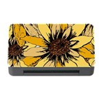 Colorful Seamless Floral Pattern Memory Card Reader with CF