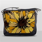 Colorful Seamless Floral Pattern Messenger Bag