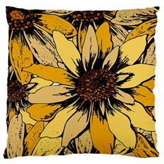 Colorful Seamless Floral Pattern Large Cushion Case (Two Sides) from ArtsNow.com Front