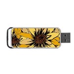 Colorful Seamless Floral Pattern Portable USB Flash (Two Sides)