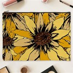 Colorful Seamless Floral Pattern Cosmetic Bag (XXXL)