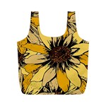Colorful Seamless Floral Pattern Full Print Recycle Bag (M)