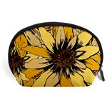 Colorful Seamless Floral Pattern Accessory Pouch (Large)