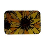 Colorful Seamless Floral Pattern Open Lid Metal Box (Silver)  