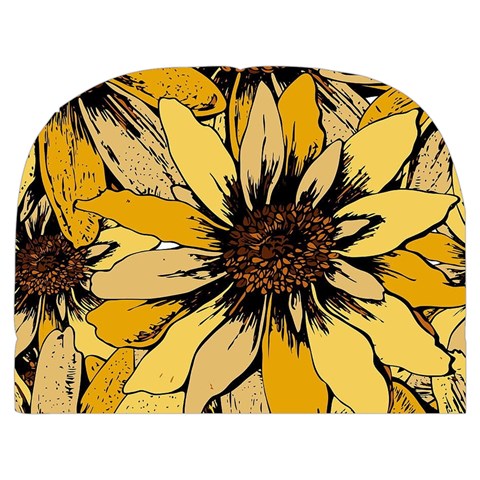 Colorful Seamless Floral Pattern Make Up Case (Medium) from ArtsNow.com Front