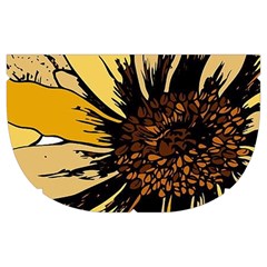 Colorful Seamless Floral Pattern Make Up Case (Medium) from ArtsNow.com Side Left