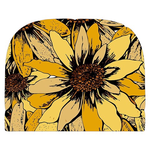 Colorful Seamless Floral Pattern Make Up Case (Large) from ArtsNow.com Front