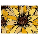 Colorful Seamless Floral Pattern Premium Plush Fleece Blanket (Extra Small)