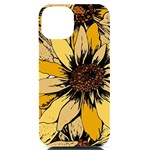 Colorful Seamless Floral Pattern iPhone 14 Black UV Print Case